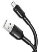 Cable Nb212 Silicona Usb - Micro Usb 2.1a 1 Mtr Negro Xo