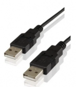 Cable USB 3GO C110/ USB Macho - USB Macho/ 2m/ Negro