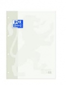 Oxford Recambio Color-1, Encolado, A4, Cuadriculado 5X5, Blanco