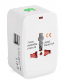Adaptador Enchufe Universal para Viajes, Internacional, Multifuncin