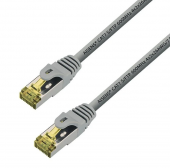Cable de Red RJ45 SFTP Aisens A146-0338 Cat.7/ 10m/ Gris