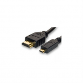 CABLE HDMI-M A MICRO HDMI-M TYPE-D 1.8M