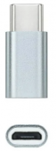 Adaptador Nanocable 10.02.0011/ USB Tipo-C Macho - Micro USB Hembra