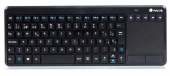 NGS TV Warrior Teclado Bluetooth con Teclas Multimedia / SmartTV y Touchpad Qwerty Espa�ol