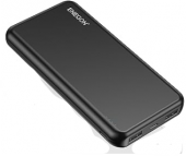 ENEGON Bancos de Energa Porttiles de 10000mAh NEGRO Power Bank Batera de Carga de Telfonos Mviles con Entrada USB de Tipo C y Salida USB Dual para iPhone, iPad, Galaxy S9, Tabletas y ms