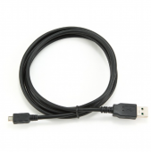 CC-mUSB2D-1M Cable USB 2.0 AM a Micro-USB de doble cara, 1 m, negro