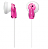 Auriculares Sony de botn, Blanco y Rosa