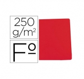Subcarpeta Cartulina Gio Folio Pocket Rojo - Bolsa Y Solapa