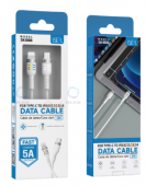 ISER SK1088 CABLE DE DATOS TYPE-C TO LIGHTNING 5A 1M BLANCO