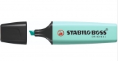 Stabilo Boss 70 Pastel Rotulador Marcador Fluorescente - Trazo entre 2 y 5mm - Recargable - Tinta con Base de Agua - Color Toque Turquesa