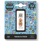 Pendrive 32GB Tech One Tech Emojitech No-Evil Monkey USB 2.0