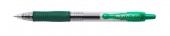 Pilot Boligrafo de Gel G2 Rollerball Retractil - Recargable - Punta de Bola Redonda 0.7mm - Trazo 0.32mm - Grip Ergonomico - Color Verde