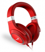 Genius HS-610 Auriculares con Micrfono Rojos