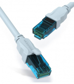 Cable de red rj45 utp vention vap-a10-s500 cat.5e 5m azul y negro