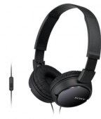 Auriculares Sony MDRZX110APB/ con Micrfono/ Jack 3.5/ Negros