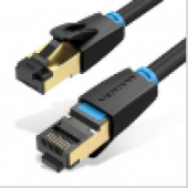 Vention Cable de Red RJ45 SFTP IKABG Cat.8 - 1.5m - Negro