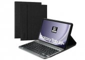 Funda con Teclado Subblim KeyTab Pro BT para Tablets Samsung Galaxy A9+/ Negra
