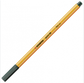 Rotulador punta fina STABILO point 88 color Verde oliva