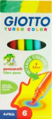 ROTULADORES GIOTTO 6 UNIDADES