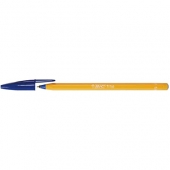 BOLIGRAFO BIC DE CRISTAL NARANJA COLOR AZUL