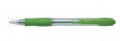 Pilot Boligrafo de Bola Retractil SuperGrip - Punta Redonda 1.0mm - Trazo 0.27mm - Tinta de Aceite - Grip Ergonomico - Color Verde Claro