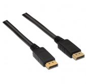 Cable Displayport 1.2 4K Aisens A124-0129/ Displayport Macho - Displayport Macho/ 2m/ Negro