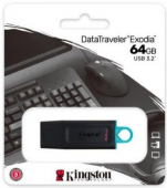 Pendrive 64GB Kingston DataTraveler Exodia USB 3.2