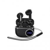 Energy Sistem - ChargeView TWS Auriculares True Wireless Stereo (TWS) Dentro de o�do Llamadas/M�sica/Deporte/Uso diario NEGRO