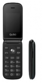 Telfono Mvil Qubo X-209 4G para Personas Mayores/ Negro