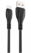 XO Cable NB185 Carga Rapida USB - Micro USB - 6A - 1m - Color Negro