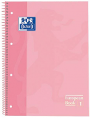 Bloc espiral Oxford Din A-4 extradura microperforado Rosa 80 hojas