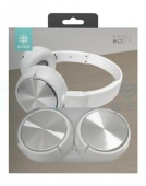 IKREA WC3583 Casco Auriculares INALMBRICO Bluetooth RECAGABLE Y Plegable Blanco