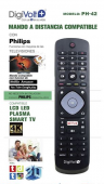 MANDO A DISTANCIA COMPATIBLE PHILIPS PH42 DIGIVOLT