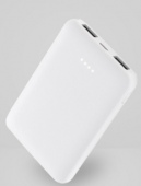 ENEGON Bancos de Energa Porttiles de 10000mAh BLANCO Power Bank Batera de Carga de Telfonos Mviles con Entrada USB de Tipo C y Salida USB Dual para iPhone, iPad, Galaxy S9, Tabletas y ms