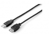 Equip - Cable Prolongador Usb 2.0 5mtrs Negro
