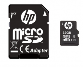 HP mi210 32GB MicroSDHC UHS-I U1 Clase 10 + Adaptador