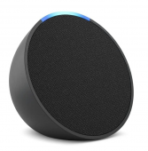 ALTAVOZ INTELIGENTE -ECHO POP, BLUETOOHT CON ALEXA DE SONIDO POTENTE Y COMPACTO, NEGRO