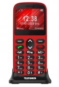 Telefunken S420 Telfono para Mayores Rojo Libre