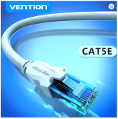 Cable Ethernet Vention Cat5e Gigabit de alta velocidad 100Mbps . 1.5M