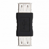 Adaptador Nanocable 10.02.0001/ USB Hembra - USB Hembra