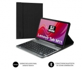 Funda con Teclado Subblim Keytab Pro Bluetooth para Lenovo Tab M11 de 11/ Negra