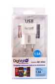 Cargador USB 1,5A (Digivolt DIGQC2422) (Blíster)