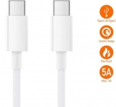 Cable USB 2.0 Tipo C Xiaomi SJV4108GL/ USB Tipo-C Macho - USB Tipo-C Macho/ 1.5m/ Blanco