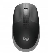 Rat�n Inal�mbrico Logitech M190/ Hasta 1000 DPI/ Gris Medio