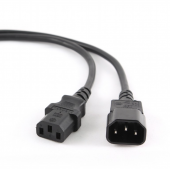 Cable de extensi�n de alimentaci�n aprobado por VDE C13M a C13H, 3m