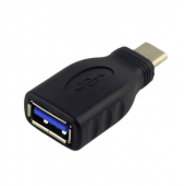 Adaptador USB 3.1 Tipo-C Aisens A108-0323/ USB Tipo-C Macho - USB Hembra