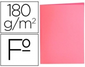SUBCARPETA LIDERPAPEL FOLIO ROSA 180G/M2