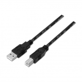 A101-0007 – Cable USB 2.0 Impresora, Tipo A Macho a Tipo B Macho, 3.0 Metros