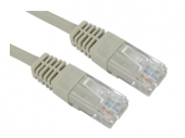 Cable de red latiguillo RJ45 Cat.6 UTP AWG24, gris, 2.0m