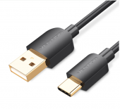 Cable USB 2.0 macho a Type-C Vention 1M 3A y 480Mbps